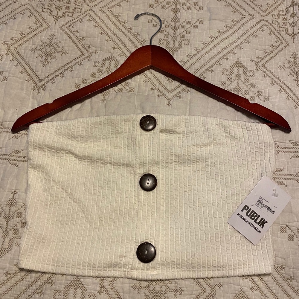 ⭐️5/25⭐️ Forever 21 Knit Strapless Top